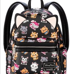 Loungefly x Disney Parks Cats mini backpack with ears
